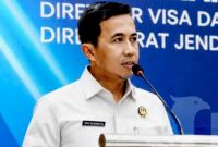 Direktur Visa dan Dokumen Perjalanan Ditjen Imigrasi, Eko Budianto. (Foto: Dok. Ditjen Imigrasi)