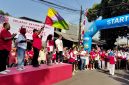 Wagub DKI Jakarta Rano Karno membuka Jakarta Sehat Meruya Fest 2026 di Jalan H Brit 1, RT 006/RW 010, Meruya Utara, Kembangan, Jakarta Barat, Sabtu (29/8/2026). (Foto: istimewa)