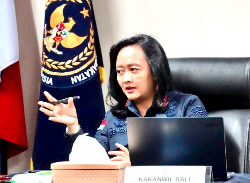 Kakanwil Ditjen Imigrasi Bali, Felucia Sengky Ratna. (Foto: Dok. Kanwil Ditjenim Bali)