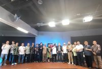 Koalisi Sipil Masyarakat Anti Korupsi (KOSMAK) menggelar bedah buku 'Memberantas Korupsi Sembari Korupsi' di Gedung Tempo, Jakarta Selatan, Senin (10/8/2026). (Foto: istimewa)