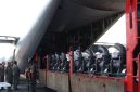 Lanud Halim Perdanakusuma mengerahkan pesawat C-130 Hercules Skadron Udara 31 untuk mengangkut pompa air dan peralatan penanganan karhutla ke wilayah Kalimantan, Selasa (25/8/2026). (Foto: Dok. Lanud Halim)