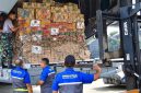 TNI AU AU melalui Lanud Halim Perdanakusuma terus menyalurkan bantuan kemanusiaan bagi masyarakat terdampak gempa di NTT. (Foto: Dok. Lanud Halim)