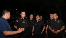 migrasi Hendarsam Marantoko turun langsung memimpin Operasi Pengawasan Orang Asing Dharma Dewata di kawasan Canggu, Kabupaten Badung, Bali, Kamis (27/8/2026) malam.(Foto: istimewa)