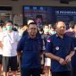 Kepala Bidang Penempatan, Keamanan, Pemulangan dan Deportasi Rudenim Pusat Tanjungpinang, I Wayan Putu Wiadnya (tengah) saat menyampaikan keterangan pers. (Foto: Dok. Rudenim Pusat Tanjungpinang)