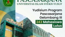 Universitas Islam Syekh Yusuf (UNIS) Tangerang menggelar Yudisium Program Pascasarjana Gelombang III, Kamis (30/7/2026). Sebanyak 243 mahasiswa dinyatakan lulus dan dijadwalkan mengikuti wisuda pada 27 Oktober 2026. (Foto: Mercinews.com)