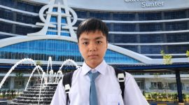 Lionel Jaden Huang, Siswa Kelas XI IPS Calvin School Sunter Jakarta. (Foto: Dok. Pribadi)
