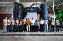 Foto bersama pihak PT Park Tahta Berjaya bersama PT Angkasa Pura Indonesia dan PT IAS Support Indonesia saat acara ceremonial pelaksanaan Proof of Concept (POC) Insinerator Park PYRO di Bandara Internasional Soekarno-Hatta, Tangerang, Selasa (22/9). (Foto: Istimewa)