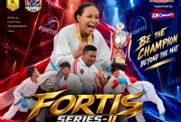 Mengusung semangat “Be The Champion Beyond The Mat, FORTIS Series II National Open Karate Championship 2026 menyiapkan 231 kelas karate yang akan dipertandingkan di GOR Pertamina Simprug, Jakarta Selatan, 13-15 November 2026 mendatang.(Foto: Dok. FORTIS)