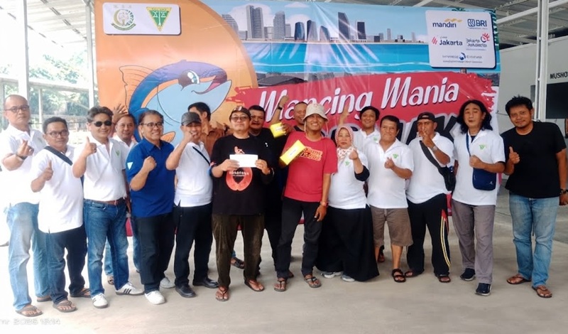 Pengurus Forwaka bersama juara mancing mania di Pemancingan Galatama Pancoran Indah, Pancoran, Jakarta Selatan, Sabtu (19/9/2026). (Foto: istimewa)