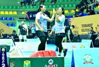 Pasangan Nadia/Nimas menjadi juara nomor ganda putri TNI/Polri. Kemenangan tersebut diraih setelah keduanya tampil konsisten sepanjang pertandingan di GOR Kota Bandung, Jawa Barat, Minggu (6/9/2026).(Foto: Dok. TNI AU)