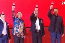 Ketua Umum Majelis Adat Sunda (Masda) Jabar Abah Anton (kedua dari kanan) bersama Wakil Ketua MPR-RI Bamsoet (kanan) dan Pengurus Perhimpunan Pengusaha Jiangxi Indonesia saat acara peringatan 10 tahun International Business Perhimpunan Pengusaha Jiangxi Kamar Dagang Tiongkok Indonesia yang digelar di Hotel Grand Mercure Kemayoran, Jakarta, Sabtu (12/9/2026). (Foto: Dok. Humas Masda Jabar) 