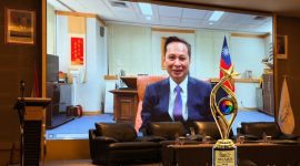 Taipei Economic and Trade Office (TETO) in Indonesia menerima Sudut Pandang Award 2026 sebagai Strategic Media Partner pada puncak HUT ke-11 Media Sudut Pandang di Jakarta, Kamis (3/9/2026). (Foto: Istimewa) 