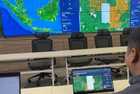 PTPN IV PalmCo memanfaatkan teknologi GeoPalm Dashboard untuk memperkuat mitigasi karhutla melalui integrasi data satelit, informasi geospasial dan kecerdasan buatan. (Foto: Dok. PTPN IV PalmCo)