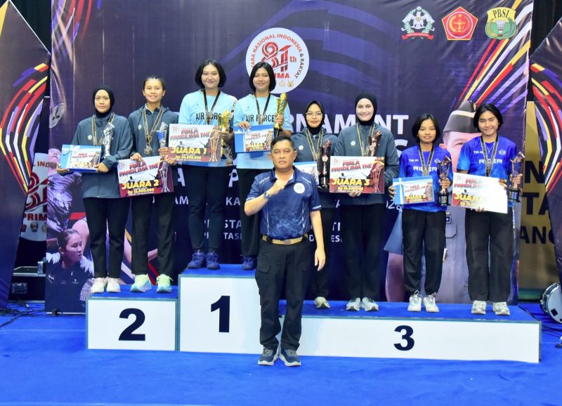 PB TNI AU Juara Ganda Putri, Nadia/Nimas Tampil Gemilang di Piala Panglima TNI 2026