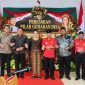 Inisiator Empat Pilar Gerakan Desa, Dewi Ayu Gembirowati Soekarnoputri (kelima dari kiri) bersama Perwakilan pemerintah, Forkopimda Lampung Timur saat peresmian Empat Pilar Gerakan Desa di  Soekarno Centre, Desa Bumi Jawa, Kecamatan Batanghari Nuban, Kabupaten Lampung Timur, Lampung, Sabtu (10/10/2026). (Foto: istimewa)
