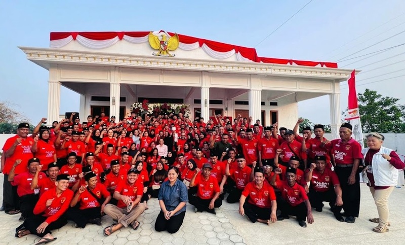 Momentum 10-10, Dewi Ayu Gembirowati Perkenalkan Empat Pilar Gerakan Desa di Soekarno Centre Lampung Timur