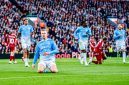 Manchester City mengalahkan Liverpool 3-0 dalam lanjutan Liga Inggris 2026/2027 di Stadion Anfield, Minggu (11/10/2026). Erling Haaland, Jeremy Doku, dan Rayan Cherki mencetak gol kemenangan bagi tim tamu. (Foto: Dok. X @ManCityES)