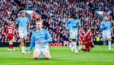 Manchester City mengalahkan Liverpool 3-0 dalam lanjutan Liga Inggris 2026/2027 di Stadion Anfield, Minggu (11/10/2026). Erling Haaland, Jeremy Doku, dan Rayan Cherki mencetak gol kemenangan bagi tim tamu. (Foto: Dok. X @ManCityES)