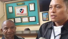 Kuasa Hukum RU menyampaikan keterangan pers kepada awak media di PN Denpasar, Kamis (15/10/2026). (Foto: istimewa)