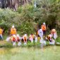 PTPN IV PalmCo menebar 60.000 bibit ikan air tawar jenis baung dan nila di 12 sungai di Riau pada pekan ketiga Oktober 2026. (Foto: Dok. PTPN IV PalmCo)