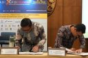 Penandatanganan perjanjian kerja sama PTPN IV PalmCo dan Kemendag. (Foto: Dok. PTPN IV PalmCo)