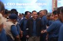 Direktur Utama PTPN IV PalmCo, Jatmiko K. Santosa saat 
