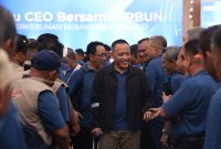 Direktur Utama PTPN IV PalmCo, Jatmiko K. Santosa saat 