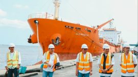 PTPN IV PalmCo membidik perluasan pasar Asia dengan target ekspor CPO atau minyak kelapa sawit mentah mencapai 759.000 ton pada 2027. (Foto: Dok. PTPN IV PalmCo)