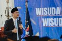 Stafsus Menag Gugun Gumilar saat Orasi Ilmiah di Sekolah Tinggi Agama Hindu (STAH) Dharma Nusantara Jakarta, Sabtu (4/10/2026). (Foto: istimewa)