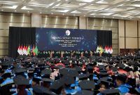 Universitas Islam Syekh-Yusuf (UNIS) Tangerang mewisuda 1.064 lulusan program sarjana dan pascasarjana dalam prosesi wisuda ke-51 di Indonesia Convention Exhibition (ICE) BSD, Tangerang, Banten, Selasa (27/10/2026). (Foto: istimewa)